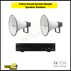 Paket Sound System Masjid Outdoor Speaker TOA - 2 Speaker